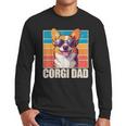 Welsh Corgi Pembroke Dog Corgi Dad -Adults Small Classic Fit Short Sleeve Cotton Polyester Blend Men Long Sleeve T-Shirt Welsh Corgi Pembroke Dog Corgi Dad -Adults Small Classic Fit Short Sleeve Cotton Polyester Blend Men Long Sleeve T-Shirt
