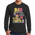 The Wheels On The Bus Dad Birthday Crew Party Toddler Kids Men Long Sleeve T-Shirt