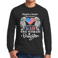 WWII Veterans Daughter Dad Remembrance Veteran Day Men Long Sleeve T-Shirt WWII Veterans Daughter Dad Remembrance Veteran Day Men Long Sleeve T-Shirt