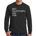Xolos Xoloitzcuintle Best Xoloitzcuintli Dad Ever Xolo Dog Men Long Sleeve T-Shirt