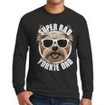 Yorkie Dad Father’s Day Yorkshire Terrier Dog Dad Men Long Sleeve T-Shirt