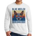Australian Cattle Dog Blue Heeler Dad Men Long Sleeve T-Shirt