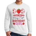 Dad Of The Berry First Birthday Girl Sweet Strawberry Men Long Sleeve T-Shirt