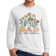 Dad Of The Little Wildflower Birthday Party Baby Shower Men Long Sleeve T-Shirt