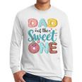 Dad Of The Sweet One 1st Birthday Girl Donut Party Men Long Sleeve T-Shirt