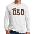 Dad Western Family Matching Birthday Cowboy Cowgirl Men Long Sleeve T-Shirt