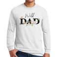 Dad Of The Wild One Zoo Birthday Safari Jungle Animal Men Long Sleeve T-Shirt