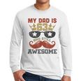 Happy His Birthday My Dad Is 63 Years Old And Still Awesome Men Long Sleeve T-Shirt