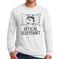 Husky Dog Pajama Husky Official Sleepshirt Mom Dad Kid Men Long Sleeve T-Shirt