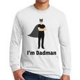 I'm Dadman Superhero Dad Father's Day Men Long Sleeve T-Shirt