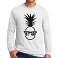 IVF DAD Pineapple Transfer Day Retrieval Day Infertility Men Long Sleeve T-Shirt