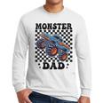 Monster Truck Dad Family Matching Monster Trucks Birthday Men Long Sleeve T-Shirt