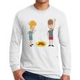 MTV Beavis And Butthead This Dad Rocks Men Long Sleeve T-Shirt MTV Beavis And Butthead This Dad Rocks Men Long Sleeve T-Shirt