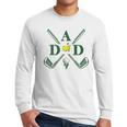 Par Dad Golf Matching Golfing Quote Party Pocket Men Long Sleeve T-Shirt