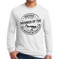 Proud Member Of The Just Resting My Eyes Club Dad Retirement Men Long Sleeve T-Shirt