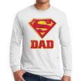 Superman Super Dad Men Long Sleeve T-Shirt Superman Super Dad Men Long Sleeve T-Shirt