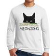 Women's Meowjong Cat Mahjong Chinese Game Cat Mom Dad Men Long Sleeve T-Shirt Women's Meowjong Cat Mahjong Chinese Game Cat Mom Dad Men Long Sleeve T-Shirt