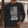 Army Dad Shirt My Son Has Your Back Proud National Guard Dad Men Long Sleeve T-Shirt