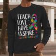 Autism Awareness Ribbon Mom Dad Kids Autistic Support Autism Men Long Sleeve T-Shirt Autism Awareness Ribbon Mom Dad Kids Autistic Support Autism Men Long Sleeve T-Shirt