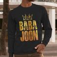 Baba Joon Persian Dad Iran Quote Iranian Fathers Day Men Long Sleeve T-Shirt