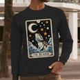 Bearded Dragon Tarot Card Beardie Mom Beardie Dad Men Women Men Long Sleeve T-Shirt