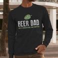 Beer Dad Shirt Cute Hops Drinking Men Long Sleeve T-Shirt