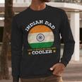 Best Indian Dad Ever Father's Day India Flag Pride Men Long Sleeve T-Shirt