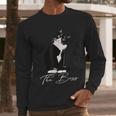 Boss Tuxedo Cat Lovers Tee Shirt For Mom Dad Men Long Sleeve T-Shirt