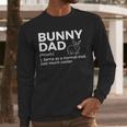 Bunny Dad Definition Rabbit Lover Men Long Sleeve T-Shirt