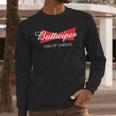 Buttwiper New Dad Beer Inspired Diaper Shower Men Long Sleeve T-Shirt