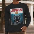 Cane Corso Jowls Top Drool Burger Dog Mom Dog Dad Men Long Sleeve T-Shirt