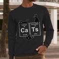 Cat Chemistry Periodic Table Cat Dad Cat Mom Men Long Sleeve T-Shirt Cat Chemistry Periodic Table Cat Dad Cat Mom Men Long Sleeve T-Shirt