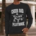 Cheer Dad Playbook Men Long Sleeve T-Shirt