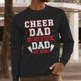 Cheer Dad Like A Regular Dad But Broke Cheerleader Dad Men Long Sleeve T-Shirt