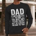 Cool Dad Art For Father Dad Stepfather From Son Daughter Men Long Sleeve T-Shirt Cool Dad Art For Father Dad Stepfather From Son Daughter Men Long Sleeve T-Shirt