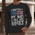 Cool I Get My Daddy Back Today Military Child Small Men Long Sleeve T-Shirt Cool I Get My Daddy Back Today Military Child Small Men Long Sleeve T-Shirt