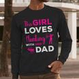 Cute Girls Hunting Dad Daughter Hunting Buddy Hunter Men Long Sleeve T-Shirt Cute Girls Hunting Dad Daughter Hunting Buddy Hunter Men Long Sleeve T-Shirt