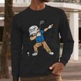 Dabbing Golfer Golfing Golfer Dad Men Boys Kids Youth Men Long Sleeve T-Shirt