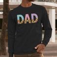 Dad Of 1st First Birthday Girl Ice Cream Men Long Sleeve T-Shirt