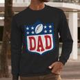Dad American Football Happy Birthday Family Matching Retro Men Long Sleeve T-Shirt Dad American Football Happy Birthday Family Matching Retro Men Long Sleeve T-Shirt