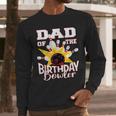 Dad Of The Birthday Bowler Kid Bowling Party Men Long Sleeve T-Shirt