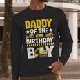 Dad Of The Birthday Boy Construction Theme Party Matching Men Long Sleeve T-Shirt