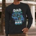 Dad Of The Birthday Boy Matching Video Game Birthday Party Men Long Sleeve T-Shirt