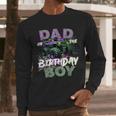 Dad Of The Birthday Monster Truck Family Matching Party Men Long Sleeve T-Shirt