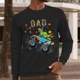 Dad Building Blocks Monster Truck Dinosaur Birthday Men Long Sleeve T-Shirt Dad Building Blocks Monster Truck Dinosaur Birthday Men Long Sleeve T-Shirt