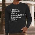 Dad Handyman Hardware Store Tools Men Long Sleeve T-Shirt