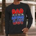Dad And Mom Birthday Boy Spider Family Matching Men Long Sleeve T-Shirt