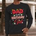 Dad And Mom Birthday Girl Strawberry Berry Sweet One Two Men Long Sleeve T-Shirt