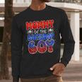 Dad And Mom Mommy Birthday Boy Spider Family Matching Men Long Sleeve T-Shirt