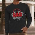 Dad Pit Crew Birthday Party Race Car Racing Family Matching Men Long Sleeve T-Shirt